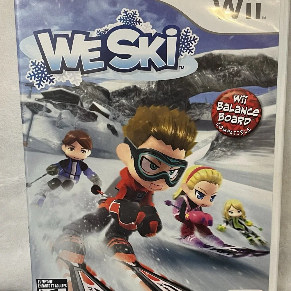 We Ski Wii Game 2008 Namco Bandai  Nintendo Up to 4 Players